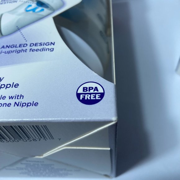 Playtex VentAire 6oz Baby Bottle Naturalatch Silicone Nipple Angled Bottom Vent - Picture 10 of 13